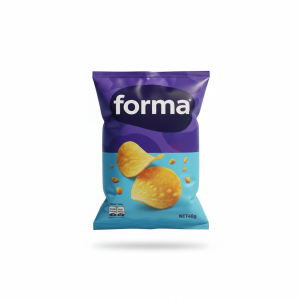 Forma crisps packet